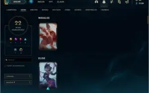 CONTA DIAMANTE 4 I  22 SKINS I