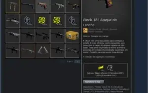 CONTA CSGO COM MAIS DE R$ 700 EM SKINS (MERCADO BLOQUEADO)
