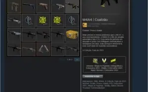 CONTA CSGO COM MAIS DE R$ 700 EM SKINS (MERCADO BLOQUEADO)