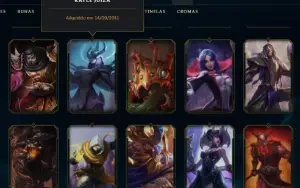 Conta League of Legends 150 champs e 64 Skins - Kayle Juiza