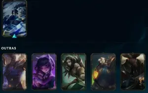 Conta League of Legends 150 champs e 64 Skins - Kayle Juiza