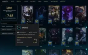 Conta League of Legends 150 champs e 64 Skins - Kayle Juiza