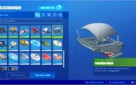Conta Fortnite S3 á S9 com Tubarão Mako Nfa