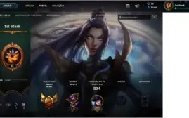 Vendo conta gold V, com skins e tudo mais