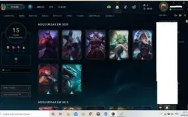 Conta prata 4 lol 105