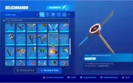 Conta fortnite temporada 5 até temporada 3 do capitulo 2