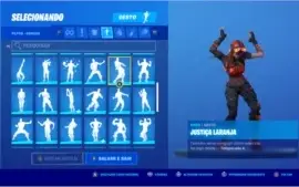 Conta fortnite temporada 5 até temporada 3 do capitulo 2