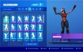 Conta fortnite temporada 5 até temporada 3 do capitulo 2