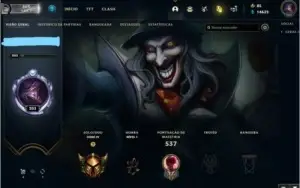 Conta LoL OURO
