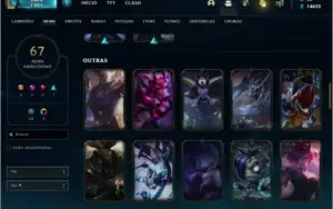 Conta LoL OURO