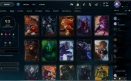 VENDO CONTA NO LOL / COM 91 SKINS e 16 Fragmentos Aleatorios