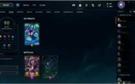 VENDO CONTA NO LOL / COM 91 SKINS e 16 Fragmentos Aleatorios