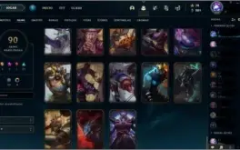VENDO CONTA NO LOL / COM 91 SKINS e 16 Fragmentos Aleatorios