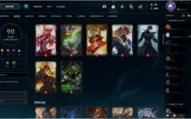VENDO CONTA NO LOL / COM 91 SKINS e 16 Fragmentos Aleatorios