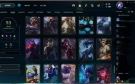 VENDO CONTA NO LOL / COM 91 SKINS e 16 Fragmentos Aleatorios