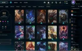 VENDO CONTA NO LOL / COM 91 SKINS e 16 Fragmentos Aleatorios