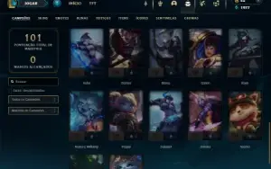 Esmeralda 3 com 40 Champs e 15 Skins