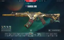 Conta De Valorant (Vandal Oni e Netuno, Katana Oni e Butterf