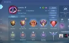 Conta móbile Legend com 554 skins gastei 18 mil vendo por 3