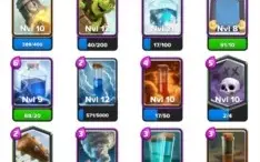 Conta Clash Royale lvl 12, mestre 2