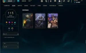 Esmeralda 4 com 95 Champs e 113 Skins +1 Prestigio