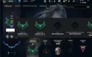 Esmeralda 4 com 95 Champs e 113 Skins +1 Prestigio