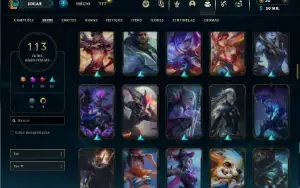 Esmeralda 4 com 95 Champs e 113 Skins +1 Prestigio