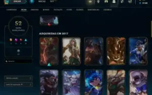 Conta Handlevel com 52 skins + MMR Zerado