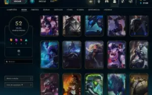 Conta Handlevel com 52 skins + MMR Zerado