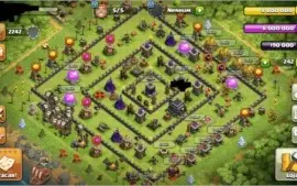 CV 9 Full (defesa,tropas,herois) troca de nome disponivel