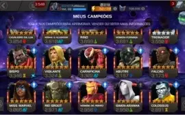 Conta Marvel Torneio De Campeões