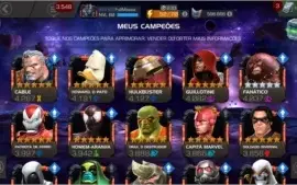 Conta Marvel Torneio De Campeões
