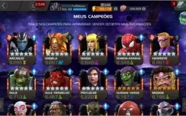 Conta Marvel Torneio De Campeões