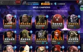 Conta Marvel Torneio De Campeões