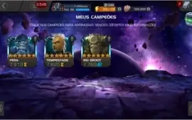 Conta Marvel Torneio De Campeões