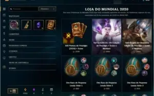 Conta smurf lol com skin annieversario