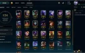 Conta LoL lvl 46 Unranked