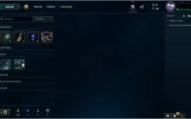 Conta LoL lvl 46 Unranked