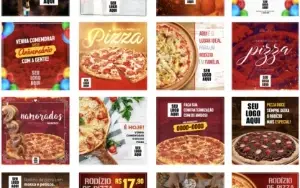 +5K De Artes Para Restaurantes (Psd, Png, Jpeg + Fontes)