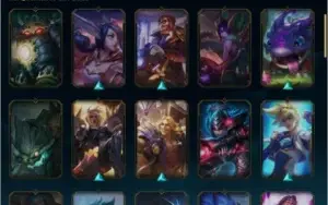 Conta League of Legends Unranked 106 Skins 1760 RP 53 PP