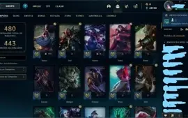 VENDO CONTA DE LEAGUE OF LEGENDS TOP!!