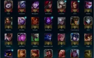 Conta UNRANKED SOLO - +100 campeões 50 skins e ícones raros