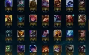 Conta UNRANKED SOLO - +100 campeões 50 skins e ícones raros