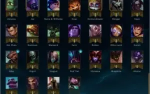 Conta UNRANKED SOLO - +100 campeões 50 skins e ícones raros