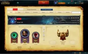 Conta LOL, Gold V - 7 Pg de runa, 49 skins é 126 campeões.