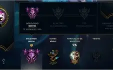 Conta lol mestre