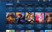 Conta lv 60 Mobile Legends - 92 skins