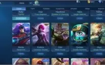 Conta lv 60 Mobile Legends - 92 skins