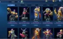 Conta lv 60 Mobile Legends - 92 skins
