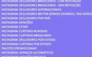 Painel revenda redes sociais (INSTRAGRAM, TIKTOK, FACEBOOK)